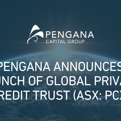Pengana announces launch of Global Private Credit Trust (ASX: PCX)