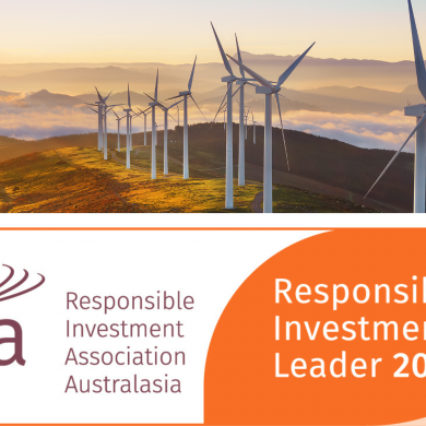 Pengana Capital Group recognised as Responsible Investment Leader